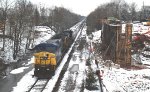 Ringling Brothers Circus train continues its trip to Newark (NJ)